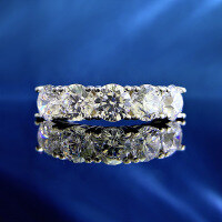 wholesale S925 silver new classic 50mm white diamond ring for women,ins-R496 White Diamond>No.7