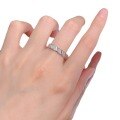 wholesale S925 Sterling Silver Cross-Border New Style Ins Wind Ribbon Inlaid Diamond Ring Fashion Zircon Ring Personality Ring-0-4