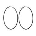 wholesale Sterling Silver S925 12mm 15mm Wire Diameter Large Hoop Earrings Versatile Mini Circular Ear Clasp Earrings G0083-0-4