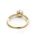 wholesale S925 Gold-Plated Silver, Natural Freshwater Pearl, Minimalist Women's Rings for Wholesale-0-2