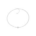 wholesale 925 Sterling Silver Minimalist INS Style Necklace for Women, Versatile Xiaohongshu Same Style Pearl Broken Silver Necklace, ODM Customization-0-4