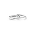 wholesale S925 Sterling Silver Moebius Couple Rings, Ins Light Luxury Minimalist Matching Rings for Men and Women, 520 Valentine's Day Gift-0-4