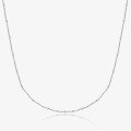 wholesale S925 Sterling Silver Beaded Chain Necklace with a Luxurious and Minimalist Aesthetic for Cross-Border European and American Jewelry-0-8