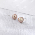 wholesale Metal Material: Sterling Silver, Small Niche Design Sense Freshwater Pearl Ear Studs for Women, Elegant and Small Fresh Ear Accessories, Cross-Border New Product Accessories for Dropshipping-0-1