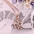 wholesale 14K Rose Gold, 9K Gold, 18K Yellow Gold, AU750 Women's Diamond Pendants, Moissanite Jewelry Direct Wholesale-0-1