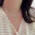 wholesale 925 Sterling Silver Light Luxury High-end Phoenix Tail Pearl Necklace for Women, Korean Summer New Release, Xiaohongshu Popular Choker-0-4