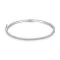 wholesale S925 Sterling Silver Light Luxury Geometric Row Diamond Design Fashionable High-End Pear-Shaped Summer Bracelet for Women-0-5