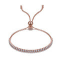 S925 Sterling Silver Zirconia Full Tennis Bracelet with Dazzling Pavé-0-17