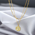 wholesale S925 silver electroplated source factory new Korean-style fashionable women's chain necklace wholesale-0-0