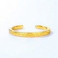wholesale S925 Sterling Silver Gold-Plated New Geometric Vintage Pattern Ring, Exquisite and Dainty Hand Jewelry, Dropshipping Available-0-4