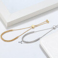 wholesale S925 Sterling Silver Exquisite Choker Chain Bracelet, Simple and Stylish Unisex Hip-Hop Trendy Wholesale-0-1