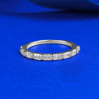 wholesale S925 silver jewelry mini geometric ring high carbon diamond simple fashion ring for women cross-border AliExpress-R1408 Geometric Ring>No. 6