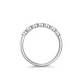 925 Silver Moissanite Ring Women's Seven-Star Row Ring-0-0