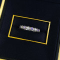 wholesale S925 Silver New Style Zircon White Purple Full Diamond European and American Fashion Wholesale Ring for Women-0-3