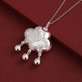 wholesale 999 Pure Silver Suisui Ping'an Baby Longevity Lock Pendant, Infant Full Moon and First Birthday Gift, Peace Lock-0-3