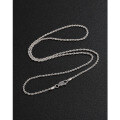 wholesale 925 Sterling Silver Twisted Chain Necklace for Women, Men's Rope Twist Chain, Minimalist and High-End Pendant Necklace-0-3