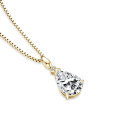Sterling Silver Fashion Luxury Moissanite Necklace Cross-Border Wholesale-0-2