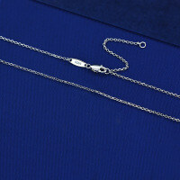 wholesale S925 Silver Fashion Versatile Pearl Choker Necklace Petite Matching Factory Direct Wholesale 40+5cm-Silver chain length 40+5