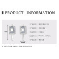 Sterling Silver Exaggerated European Cross-border Earrings with Moissanite Stars [Clearance Free Shipping]-0-27