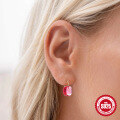 wholesale S925 Sterling Silver Luxury Sparkling Crystal Ear Hooks,。-0-3