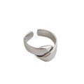 wholesale S925 Sterling Silver 2198 Korean Version Minimalist Ins Small Loop Knot Love Ring for Women Versatile Silver Ring-0-4