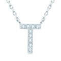 S925 Sterling Silver Necklace with Moissanite Pendant, Unisex Classic Style, Clearance Shipping Included-0-17