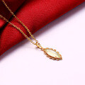wholesale 925 Silver Gold-Plated Jewelry Wholesale Latest Women's Necklace Vintage Style Natural Grape Stone Pendant-0-0
