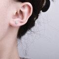 Alloy Micro-Pave Zircon Butterfly Ear Cuff-0-2