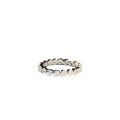 wholesale S925 Sterling Silver Women's Heart-shaped Full Diamond Eternity Ring, Micro Pave Stackable Band, Minimalist and Versatile-0-4