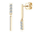 Sterling Silver Square Moissanite Stud Earrings for Women-0-38