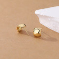 wholesale Metal 925 Sterling Silver Minimalist Ins Stud Earrings For Women,。-0-5