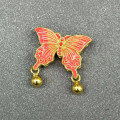 wholesale S925 Metal Ancient Style Silver Enamel Butterfly Pendant Tiliu Bracelet Necklace DIY Crystal Bead Jewelry Accessories-0-6