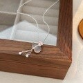 wholesale S925 Sterling Silver Chalcedony Gourd Pendant Necklace for Women, New Chinese Minimalist Fashion Collarbone Chain, New Collection Trendy-0-4