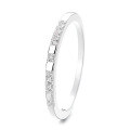 wholesale S925 Sterling Silver Korean Style Minimalist Diamond Inlaid Ring, Small and Exquisite, Versatile Gift for Best Friend, Women's Band-0-4