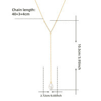 S925 Sterling Silver Simple Single Freshwater Pearl Pendant-Style F [Clearance Sale with Free Shipping]  925 Silver