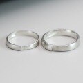 wholesale 925 Sterling Silver Sun Moon Star Couple Rings for Her, Minimalist Creative Student Matching Bands Adjustable for Him-0-1