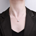 Metal Pendant Sunflower Necklace, Ins Style Hot Seller, Wholesale for TikTok-0-2