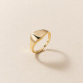 wholesale S925 Silver Minimalist Plain Tail Ring Korean Style Fresh Geometric Edge Jewelry J9566-0-1