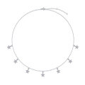 wholesale 925 Sterling Silver Non-Tarnishing Star Collarbone Necklace for Layering, Ins Style High-End Women's Jewelry-0-4