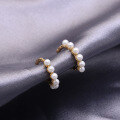 wholesale 925 Sterling Silver Gold Plated French Light Luxury Women's Ear Cuff for No Piercing, Small and Chic Design Earrings Wholesale-0-1