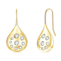 Metal Star Tassel Earrings, Wholesale, Light Luxury, Advanced, Niche Design, Fashion Versatile-Style W [Clearance Sale with Free Shipping]  925 Silver