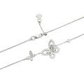 wholesale 18K Gold Plated 925 Sterling Silver Full Moissanite Butterfly Phantom Duet Bracelet for Women-0-4