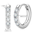 S925 Sterling Silver Minimalist Dual-Wear Ear Studs, Ins Style-0-34