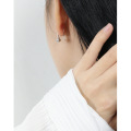 wholesale S925 Sterling Silver YHE3099 Korean Version Ins Small and Unique Design Minimalist Versatile Rupert's Teardrop Earrings for Women-0-3