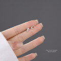 wholesale 925 Sterling Silver Cat Fishbone Stud Earrings For Women-0-3