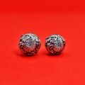 wholesale Metal retro style dragon pattern bead DIY handmade Buddhist bead bracelet spacer bead braided cord accessory loose bead jewelry-0-2