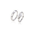 wholesale S925 Silver Korean Fashion New Style Jewelry Zircon Couple Ring for Women Adjustable Open Ring-0-4