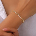 wholesale Rose Gold S925 Full Circle Moissanite Bracelet for Women,,-0-3
