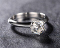 S925 Silver Pigeon Egg Topaz Ring, Sky Blue, Clearance Sale with Free Shipping-0-24