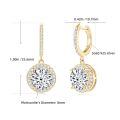 S925 Sterling Silver Minimalist Dual-Wear Ear Studs, Ins Style-0-40